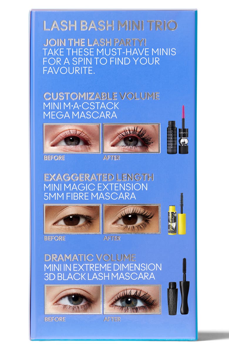MAC Cosmetics Lash Bash Mini Mascara Kit $46 Value, Alternate, color, 