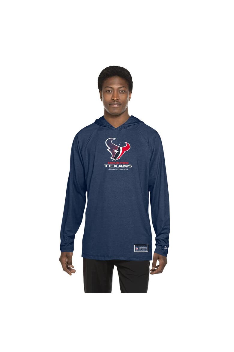 Men's New Era  Navy Houston Texans Functional Fandom Hoodie, Alternate, color, Navy