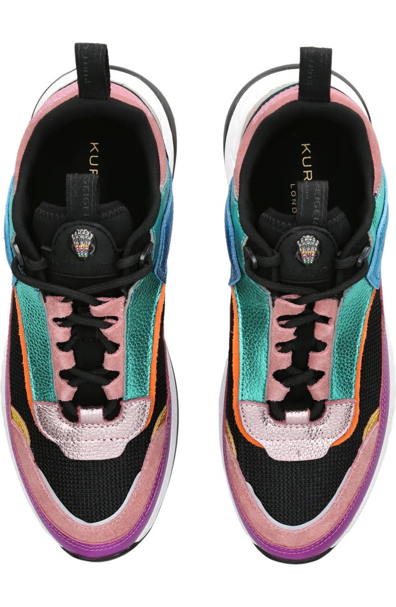 Kurt Geiger London Kensington Sneaker, Alternate, color, Metal Comb