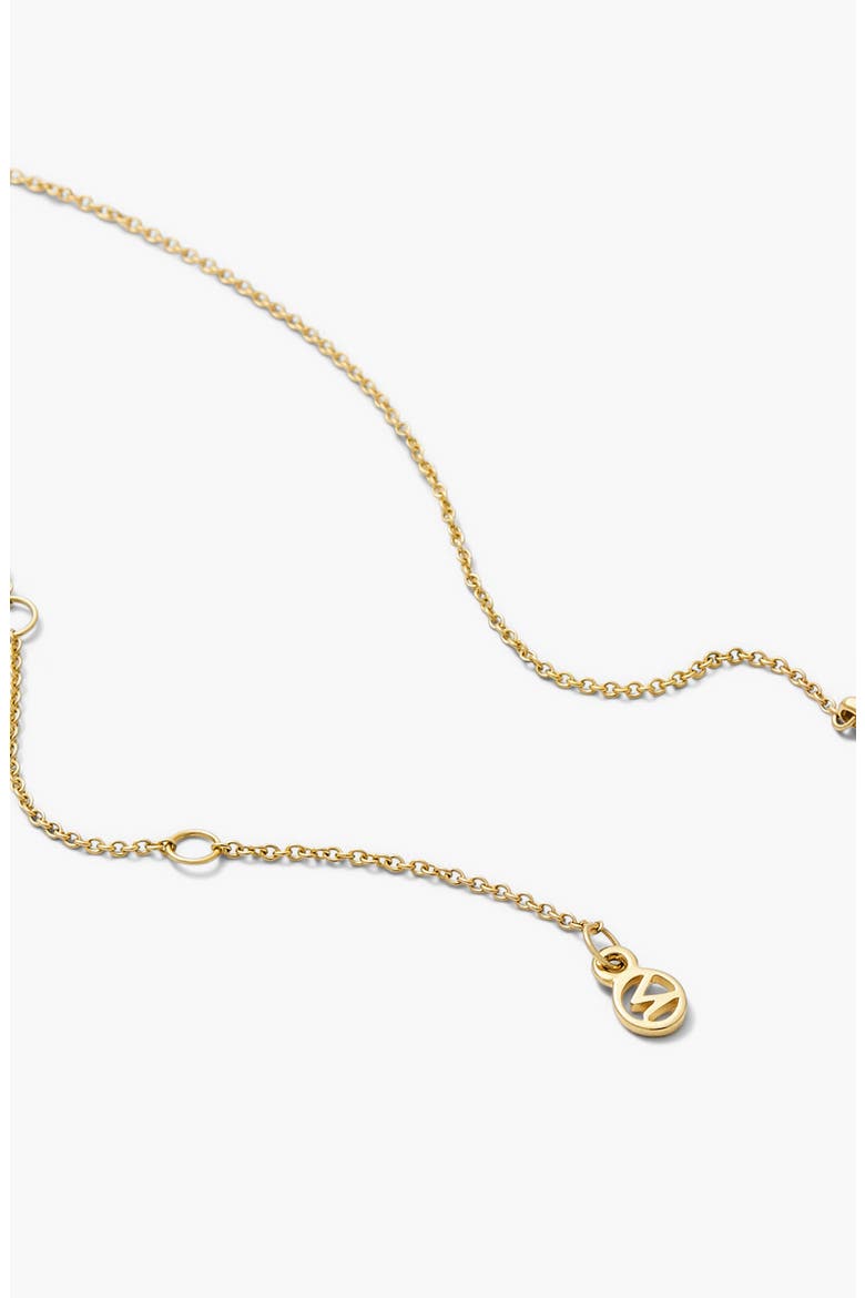 Zodiac Pendant Necklace, Alternate, color, Gold - Aquarius