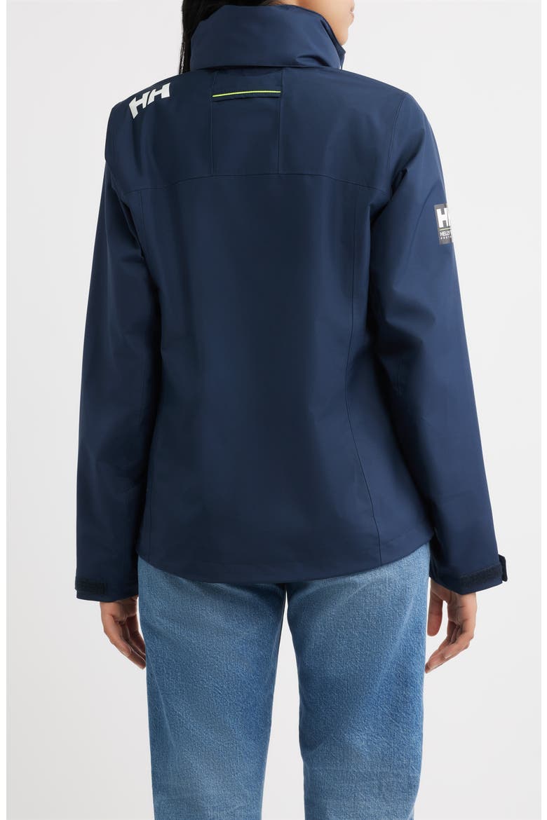 Crew 2.0 Water Repellent Hooded Jacket, Alternate, color, NAVY