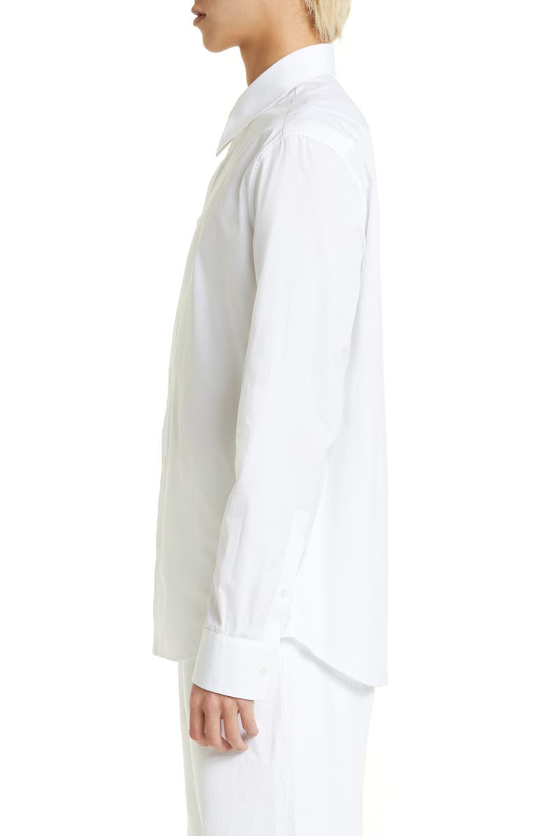 Bottega Veneta Classic Cotton Poplin Button-Up Shirt, Alternate, color, 