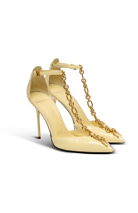 Sync patent leather stilettos