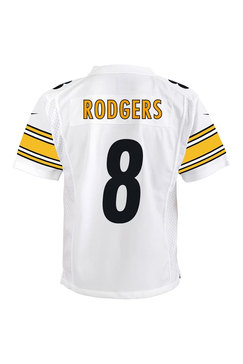 Youth Nike Aaron Rodgers White Pittsburgh Steelers  Game Jersey, Alternate, color, White