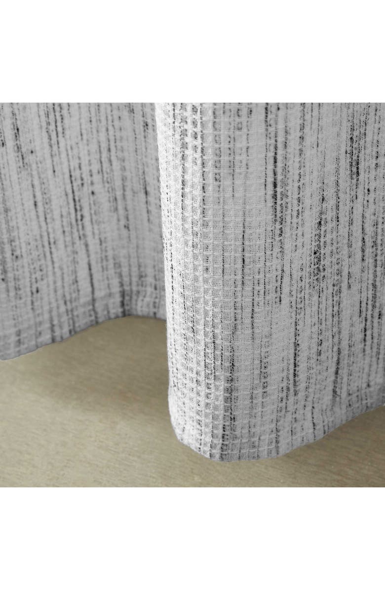 Calvin Klein Home Speckled Waffle Shower Curtain, Alternate, color, Open White