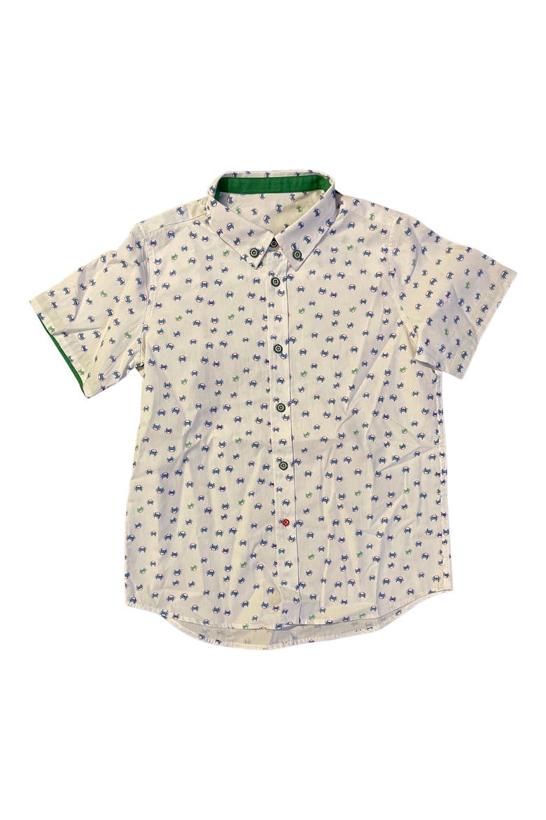 WOVEN SHIRT, Main, color, IVORY