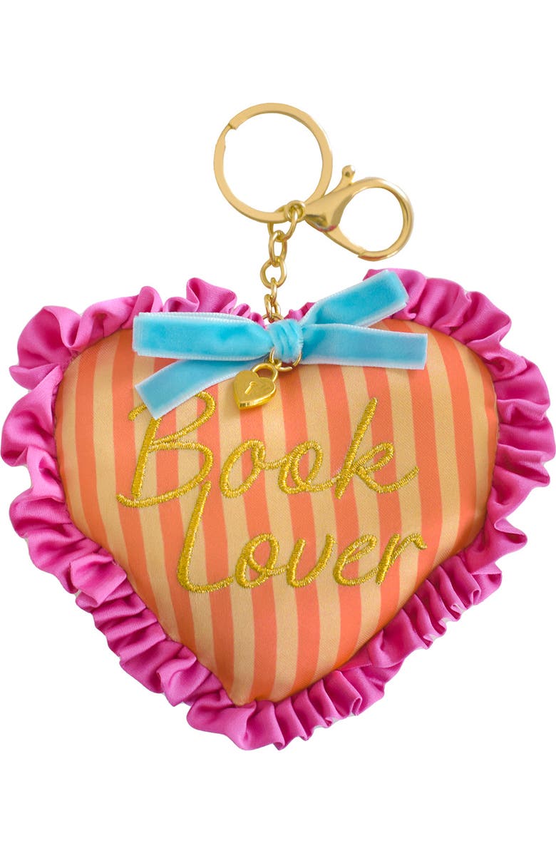 Jollity & Co. Book Themed Bag Charms, Main, color, Book Love