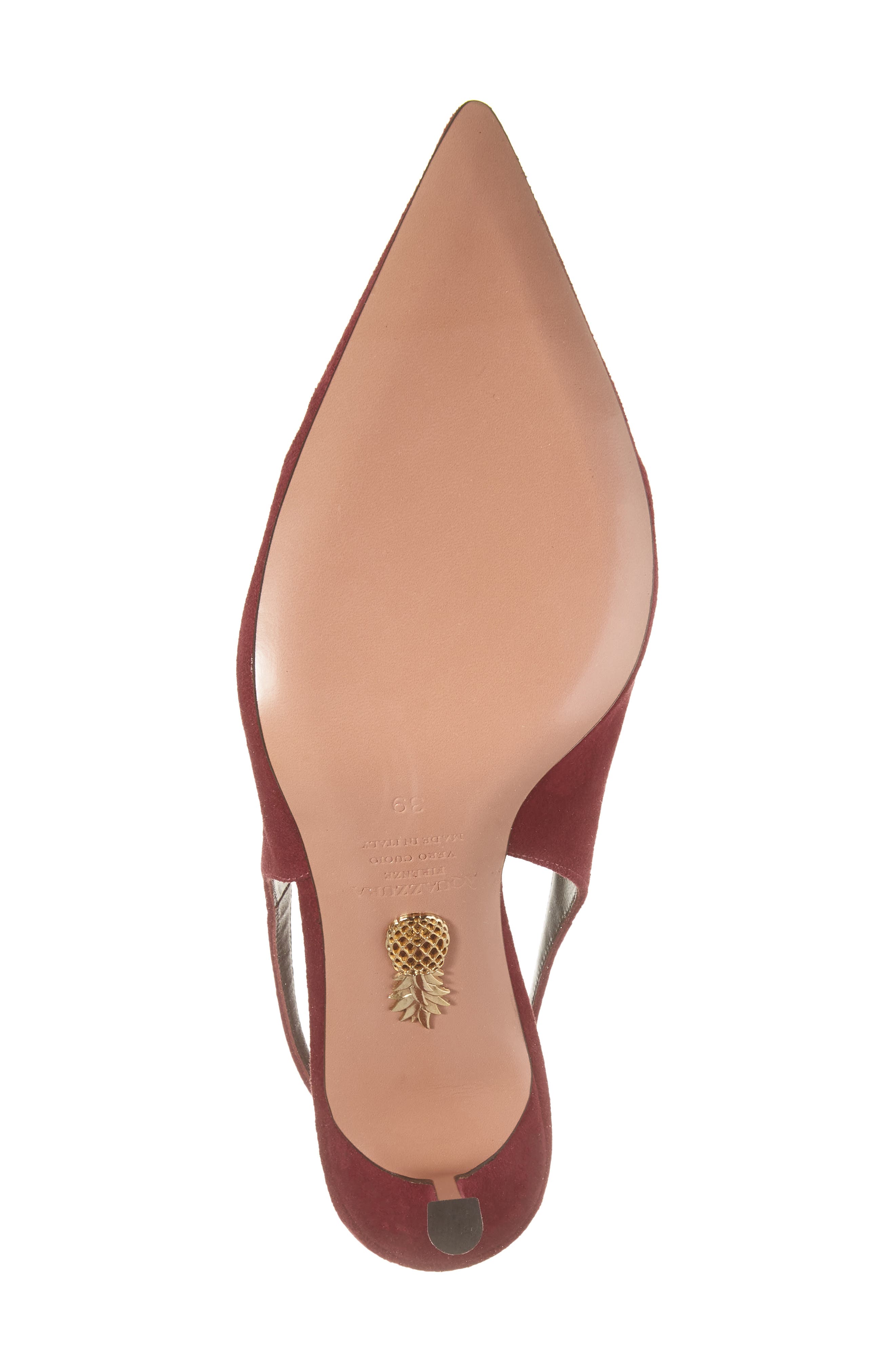 Voltaire Slingback Pump, Alternate, color, BEETROOT