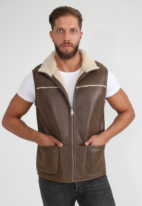 Sheepskin Waistcoat