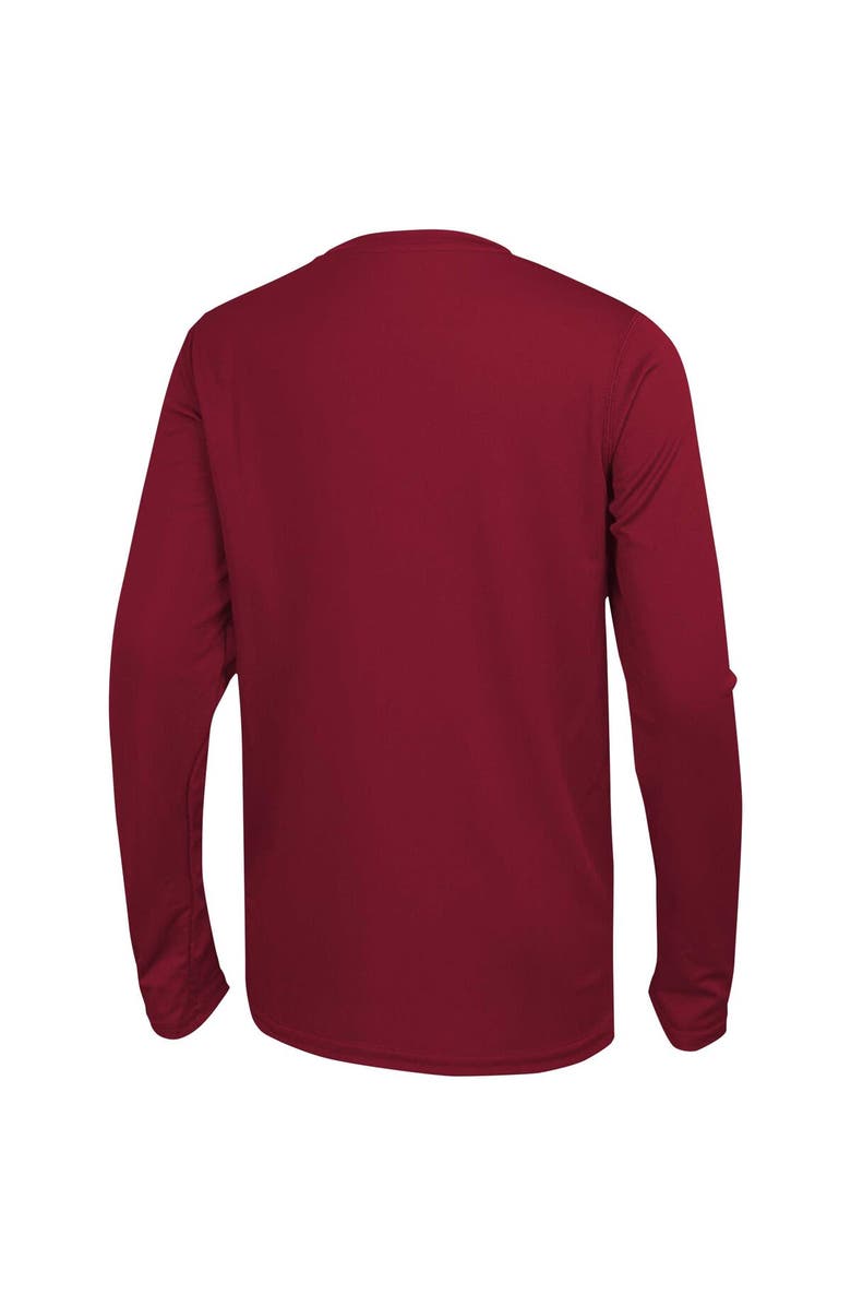 Outerstuff Men's Red Atlanta Falcons Side Drill Long Sleeve T-Shirt, Alternate, color, 