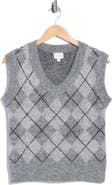 CYRUS V-Neck Argyle Vest