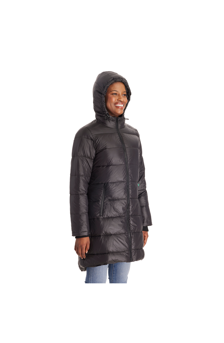 Modern Eternity Maternity Modern Eternity Naomi 3-in-1 Down-Filled Nylon Maternity & Babywearing Parka, Alternate, color, Black