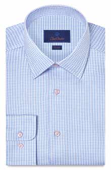 Trim Fit Cotton Twill Dress Shirt