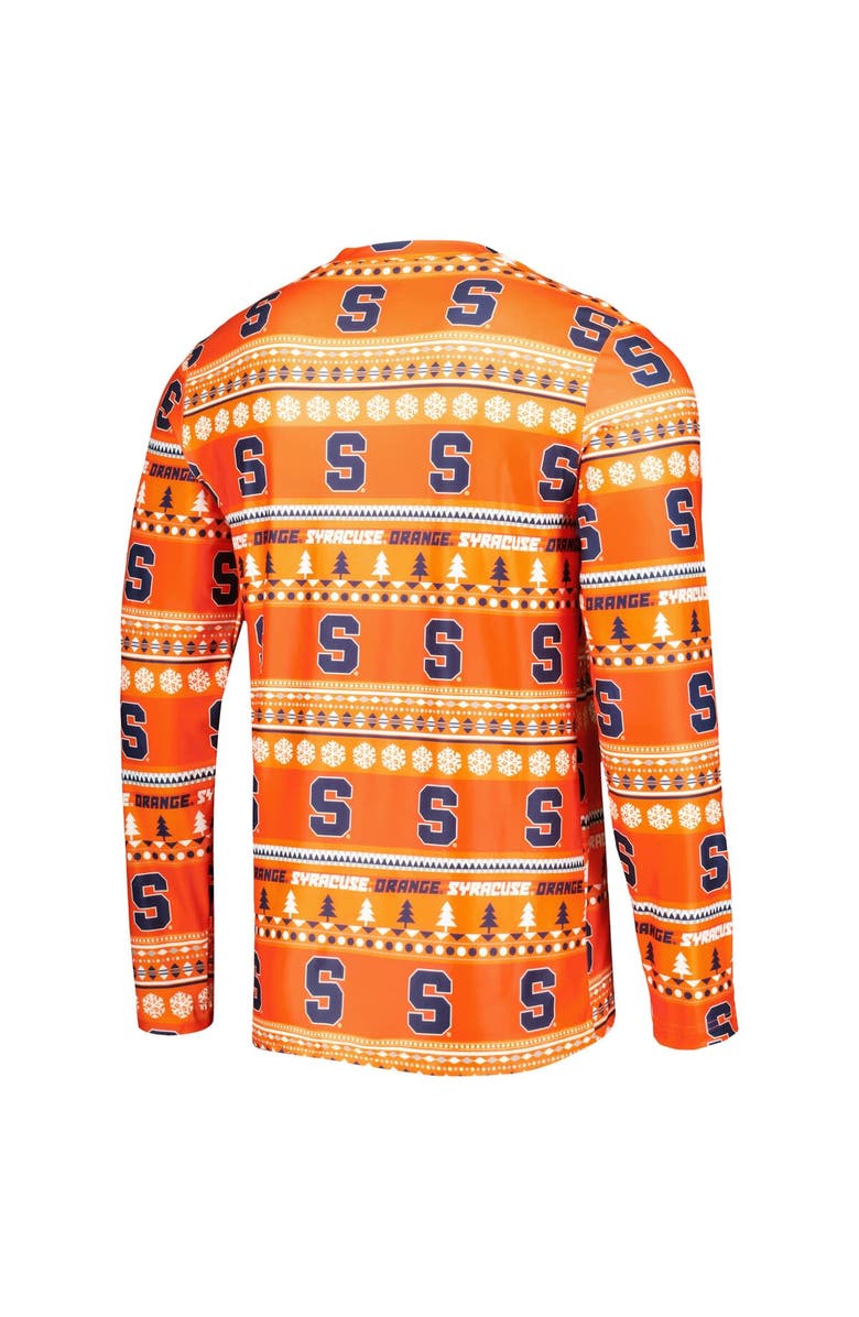 CONCEPTS SPORT Men's Concepts Sport Orange Syracuse Orange Swivel Long Sleeve T-Shirt & Pants Sleep Set, Alternate, color, Orange