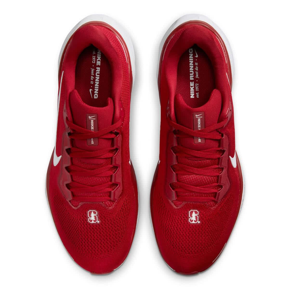 Unisex Nike Cardinal Stanford Cardinal Zoom Pegasus 41 Running Shoes, Alternate, color, Cardinal