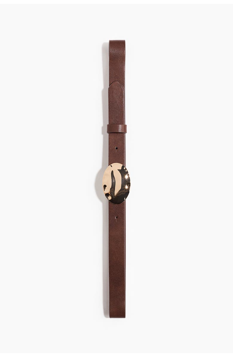 H&M Belt, Alternate, color, Brown