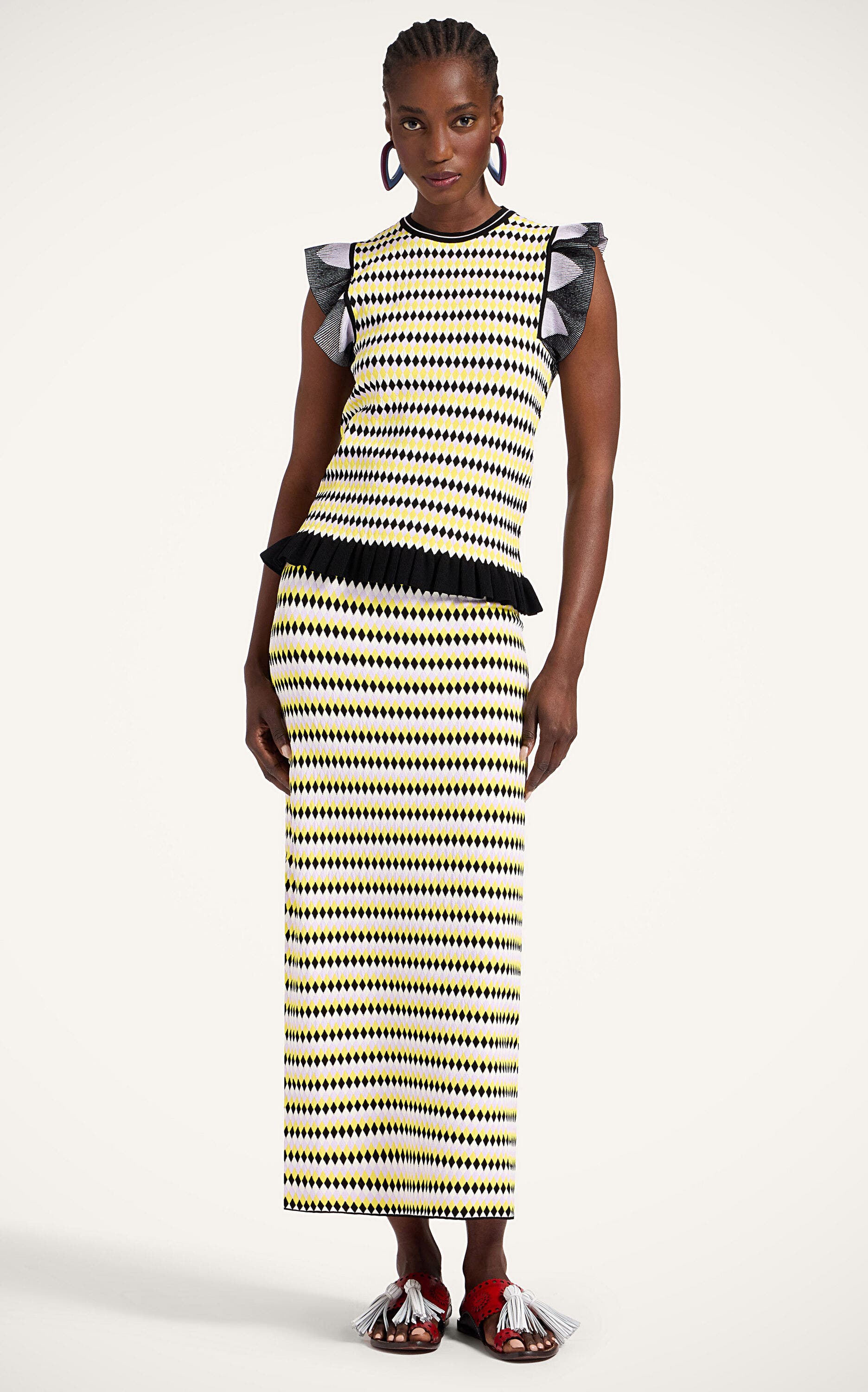 selected Multicolor Yellow/Black/Lilac