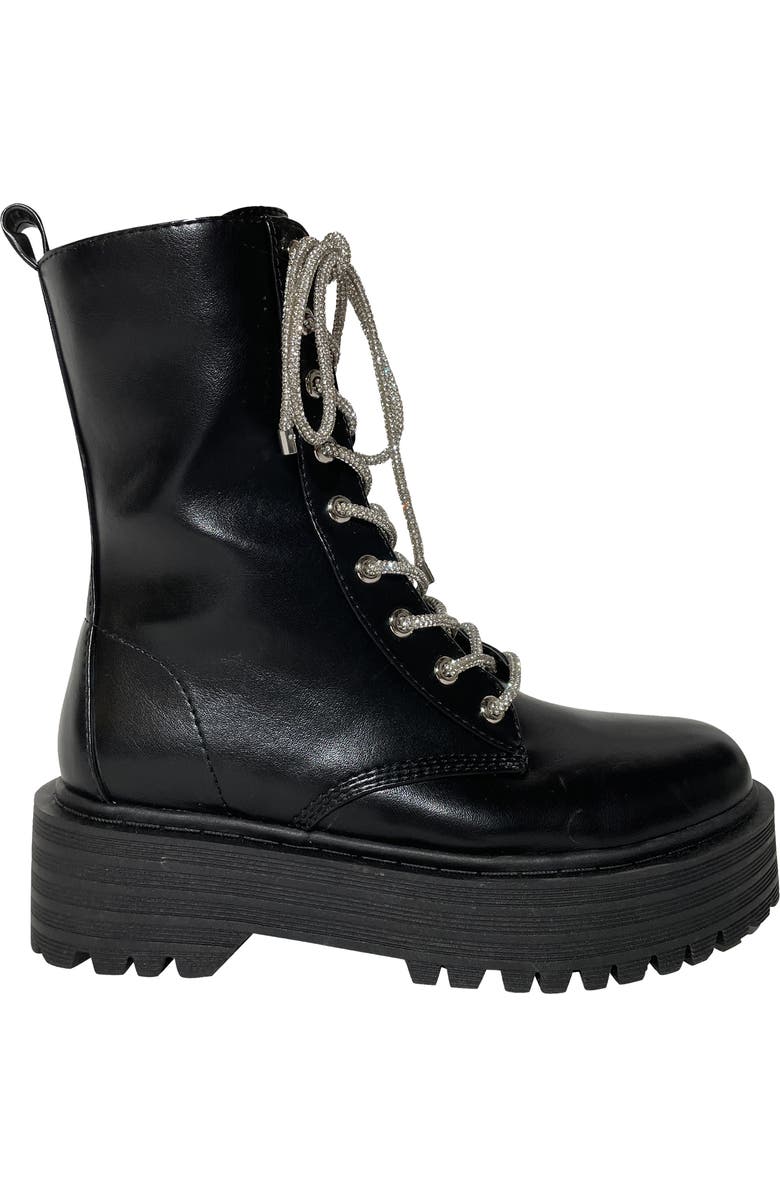 AZALEA WANG Allora Platform Combat Boot, Alternate, color,