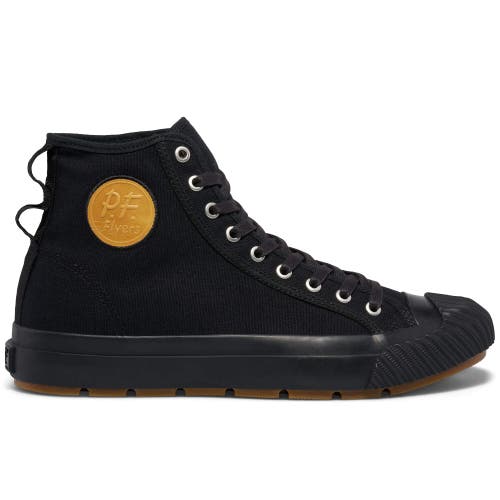 Pf Flyers P.f. Flyers Grounder High-top Sneaker In Black