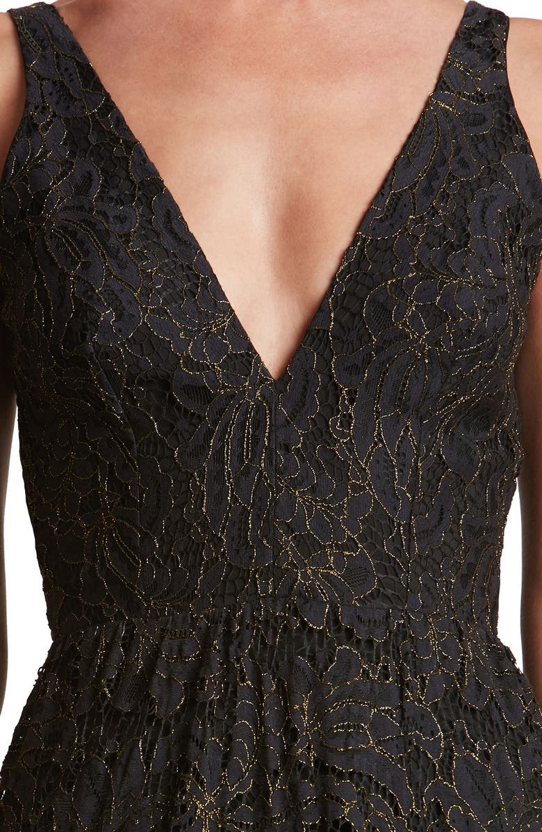 Dress the Population Madelyn Midi Dress, Alternate, color, 