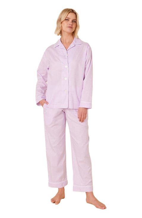 Luxe Pima Pajama Print Set