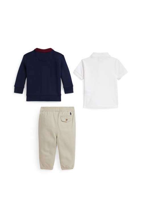 Ralph Lauren Baby Boys Trouser Set In Blue