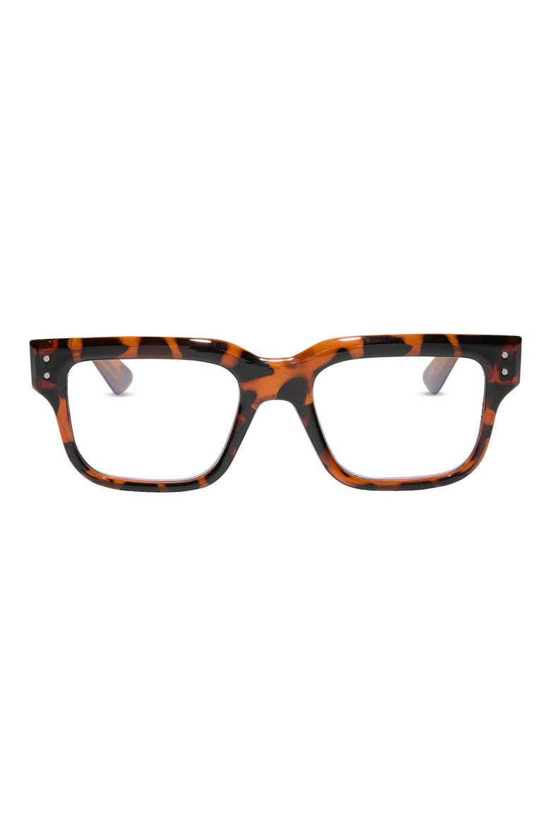 Cade 52mm Reading Glasses, Main, color, DARK TORTOISE