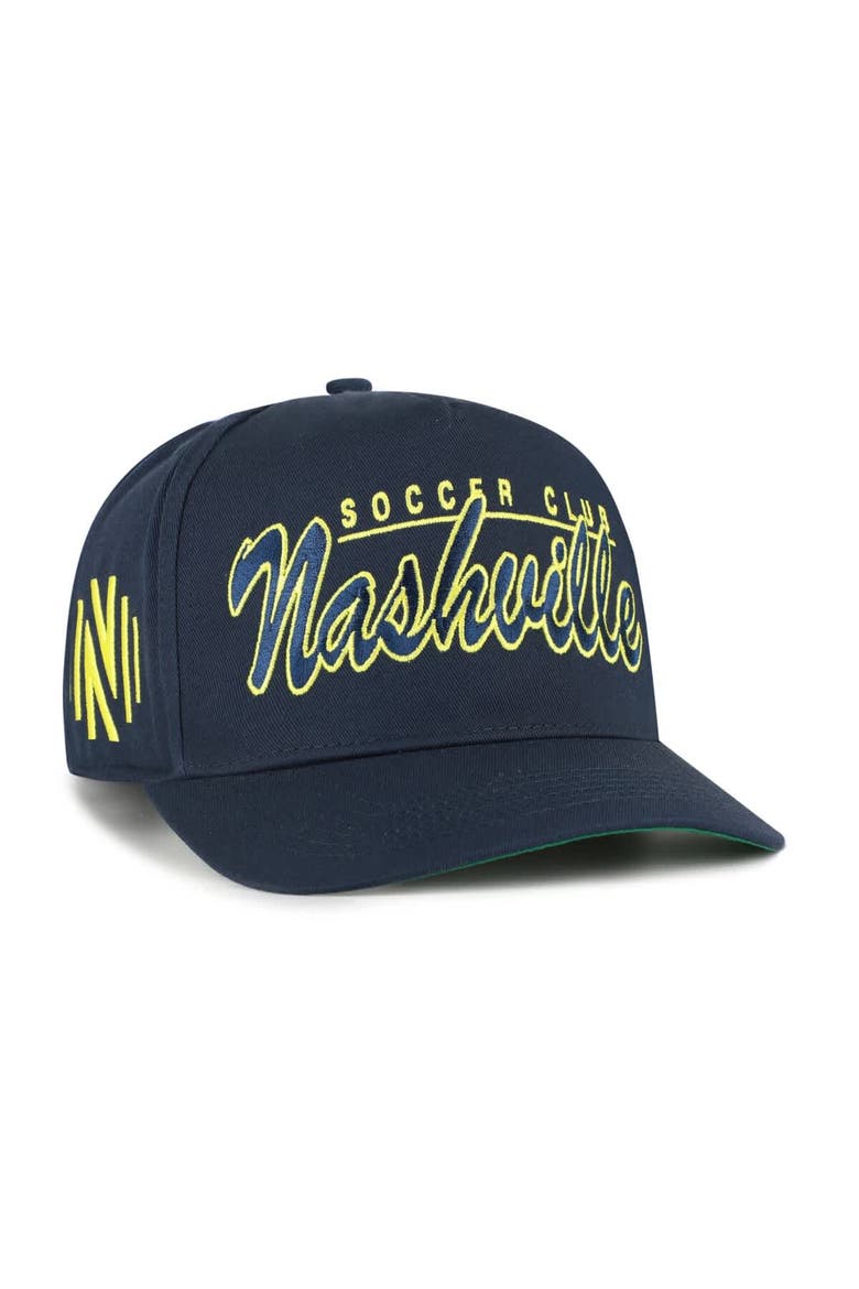 Men's '47  Navy Nashville SC Brushmark Hitch Adjustable Hat, Main, color, Navy
