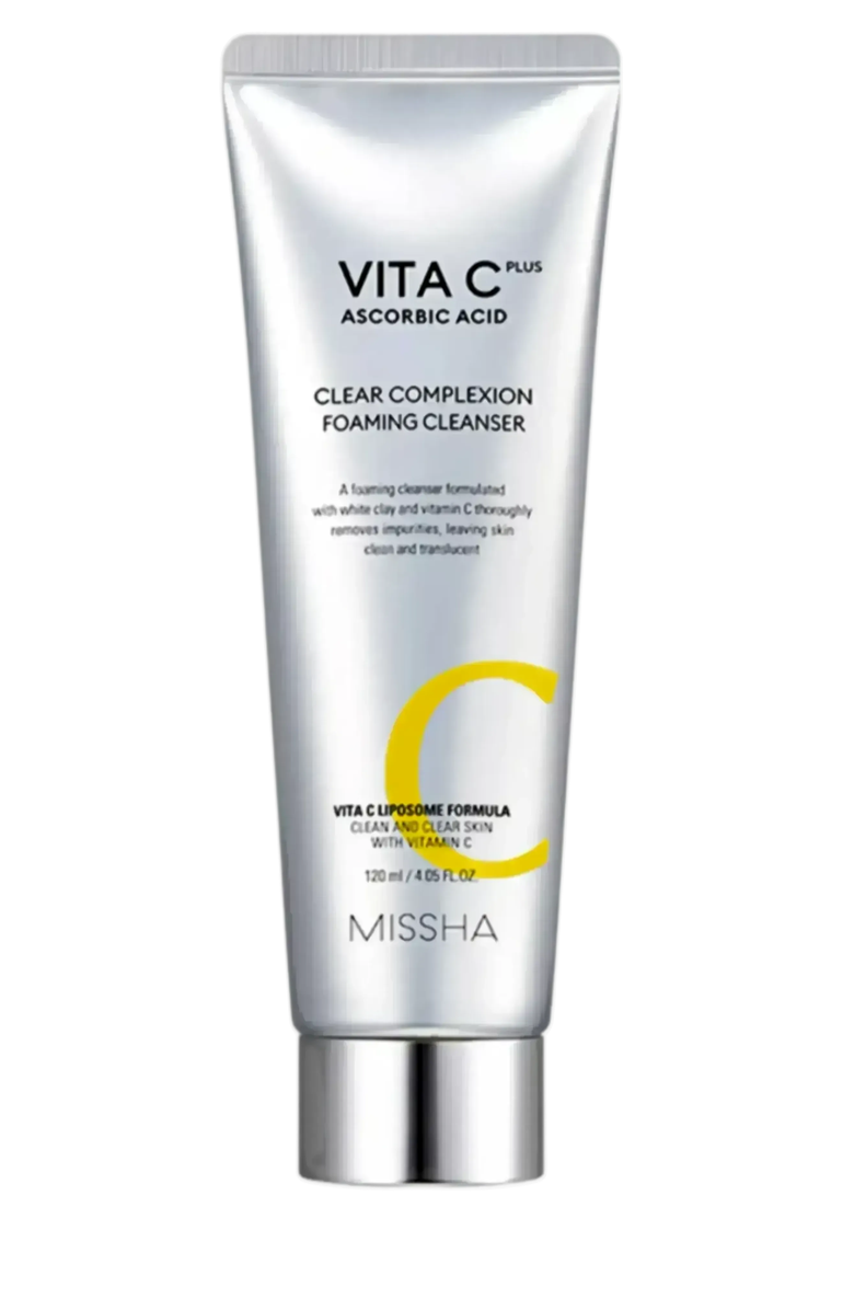 MISSHA Vita C Plus Clear Complexion Foaming Cleanser, Main, color,