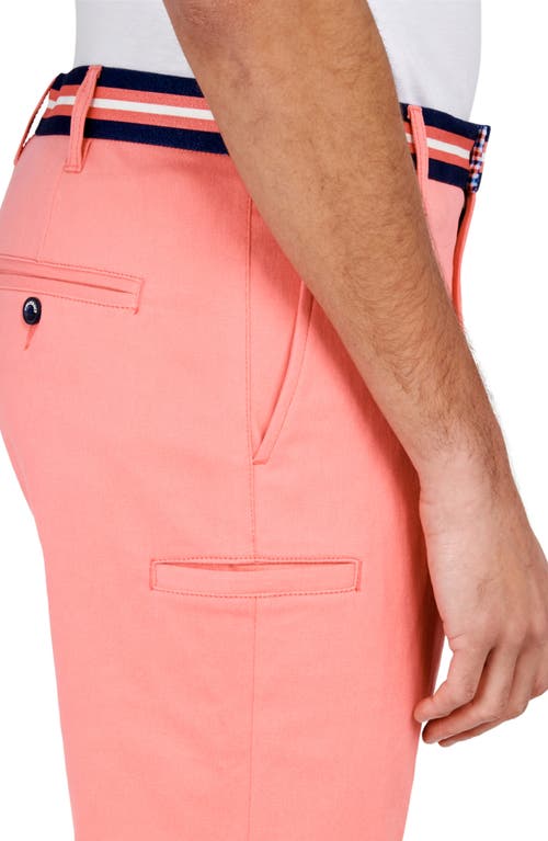 Construct Solid Pants In Salmon