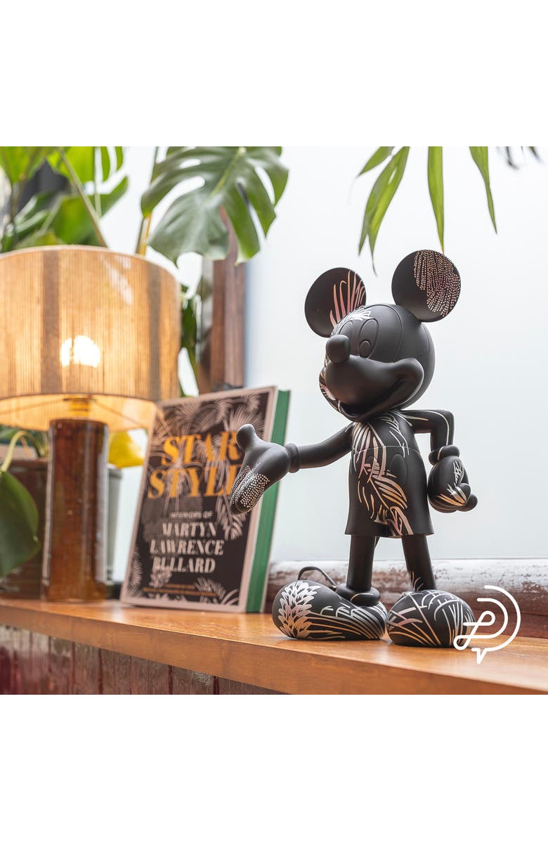 Leblon Delienne Mickey Mouse Star Style Figurine, Alternate, color, Grey / Black