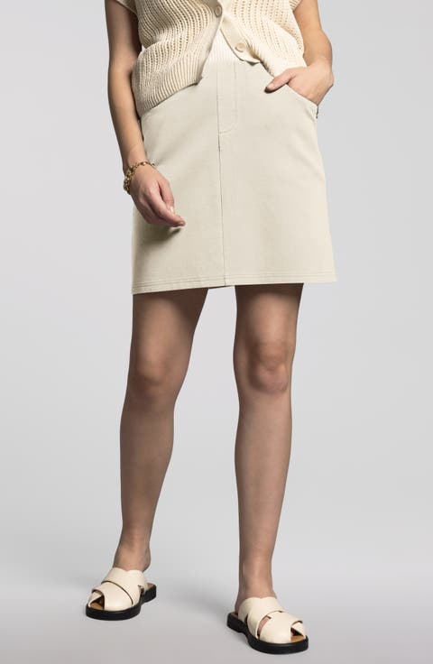 Genevieve Cotton Blend Skirt