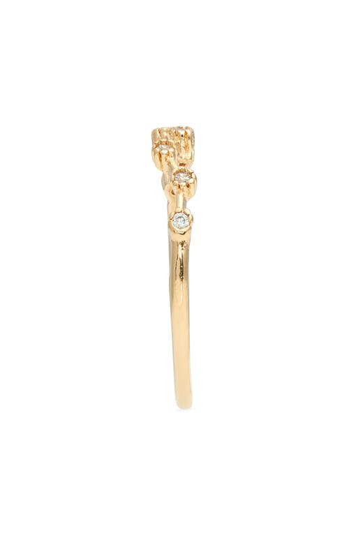Child Of Wild Celeste Constellation Cubic Zirconia Ring In Gold