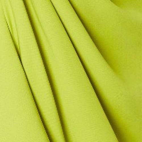 Coast Crepe Ruffle Dress With Low Back In Green