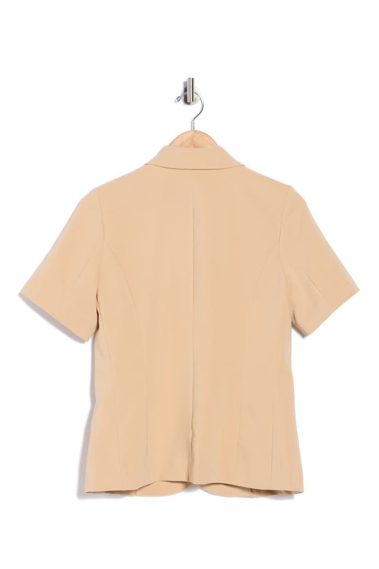 Short Sleeve Blazer, Alternate, color, CUBAN SAND