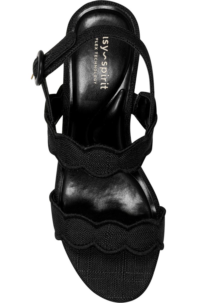 Easy Spirit Daana Slingback Sandal, Alternate, color, Black