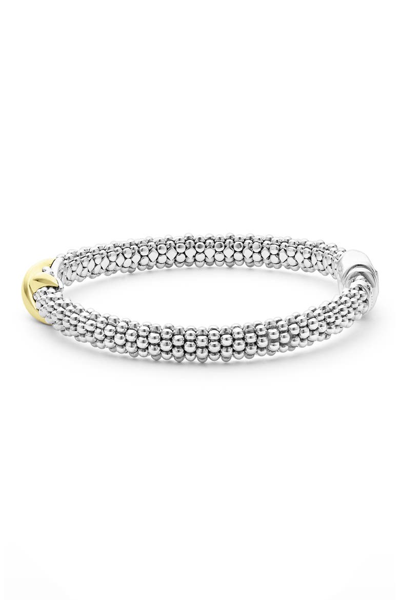 Embrace Bracelet, Alternate, color, SILVER/ GOLD