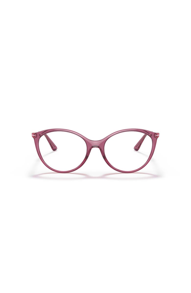 Vogue Eyewear 53mm Oval optical glasses, Alternate, color, Violet