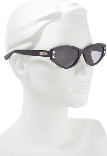 Moschino 55mm Cat 2024 Eye Sunglasses