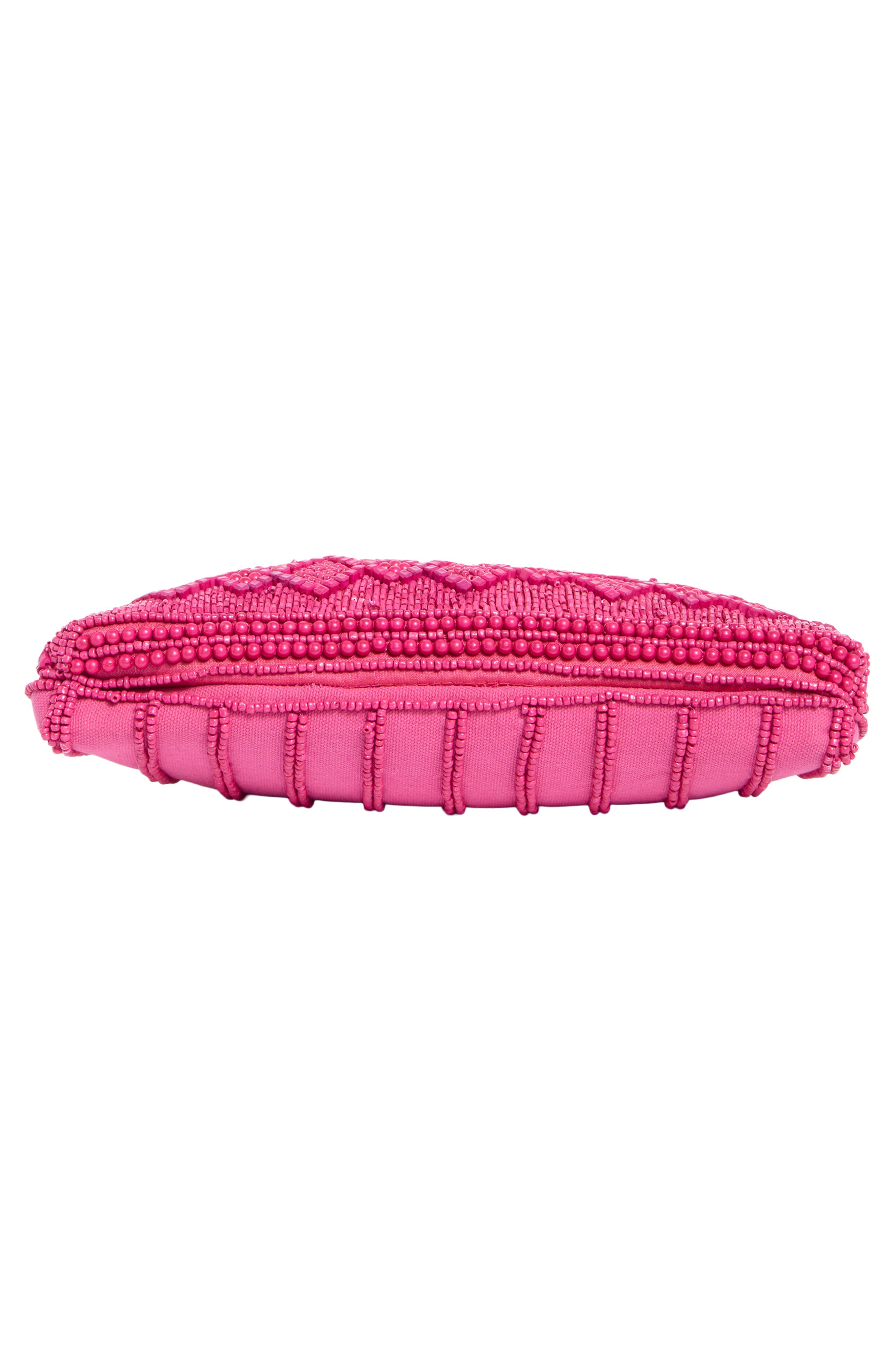 Juniper Beaded Shoulder Bag, Alternate, color, FUSCHIA