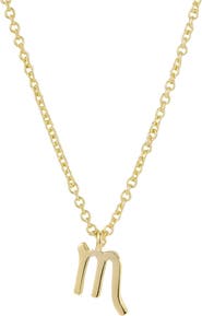 Adornia Zodiac Sign Pendant Necklace