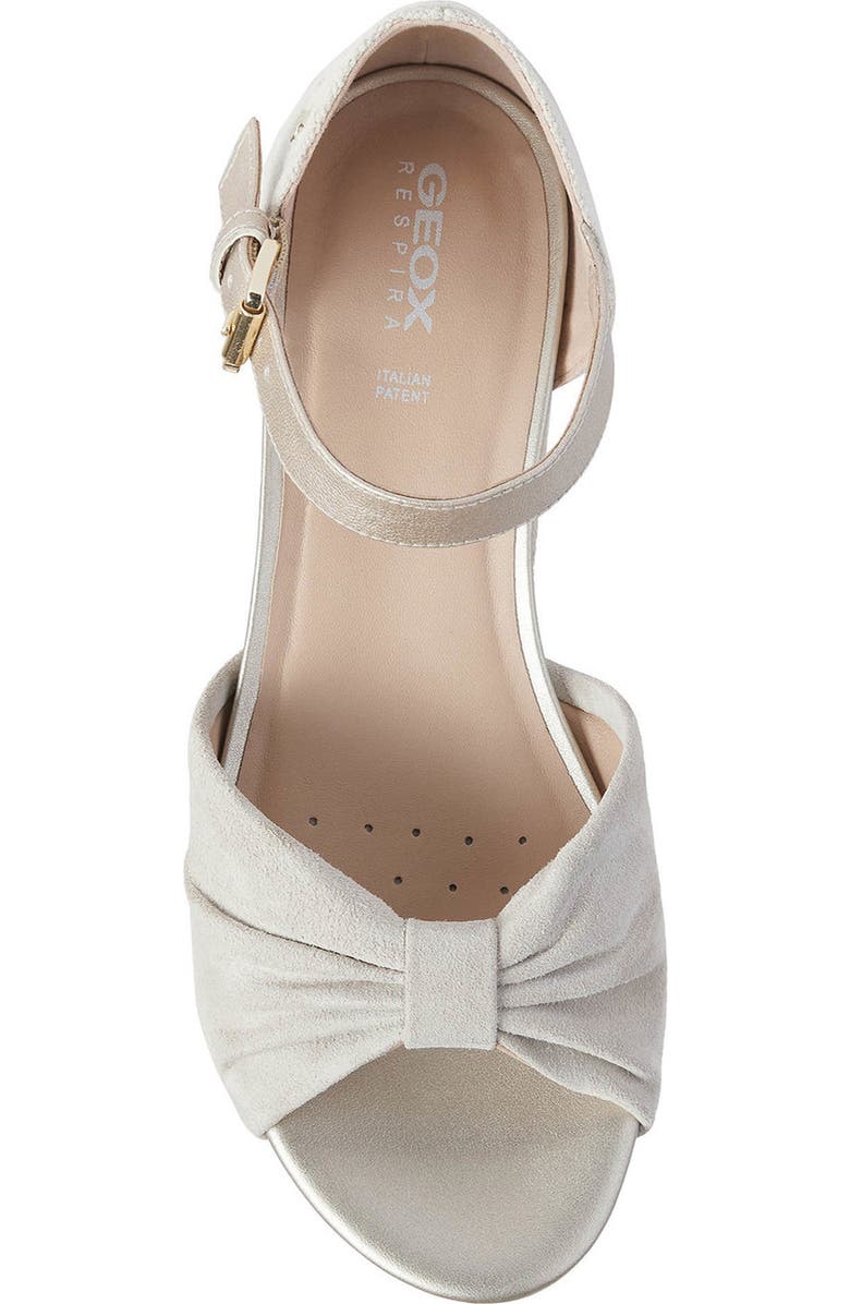 Geox Ischia Corda Espadrille Wedge Sandal, Alternate, color,