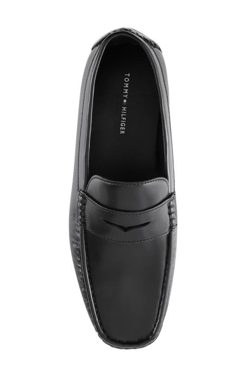 Tommy Hilfiger Amile Penny Driver Loafer In Black
