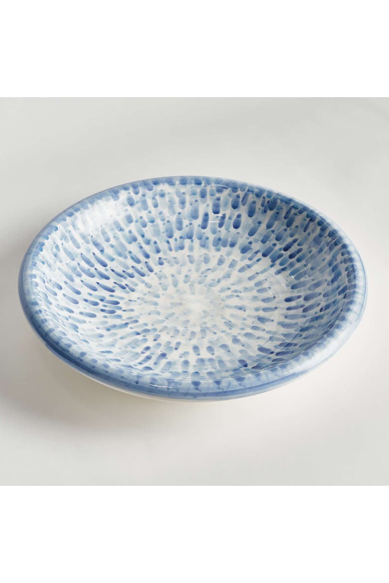 Cascata Decorative Bowl, Alternate, color, Blue