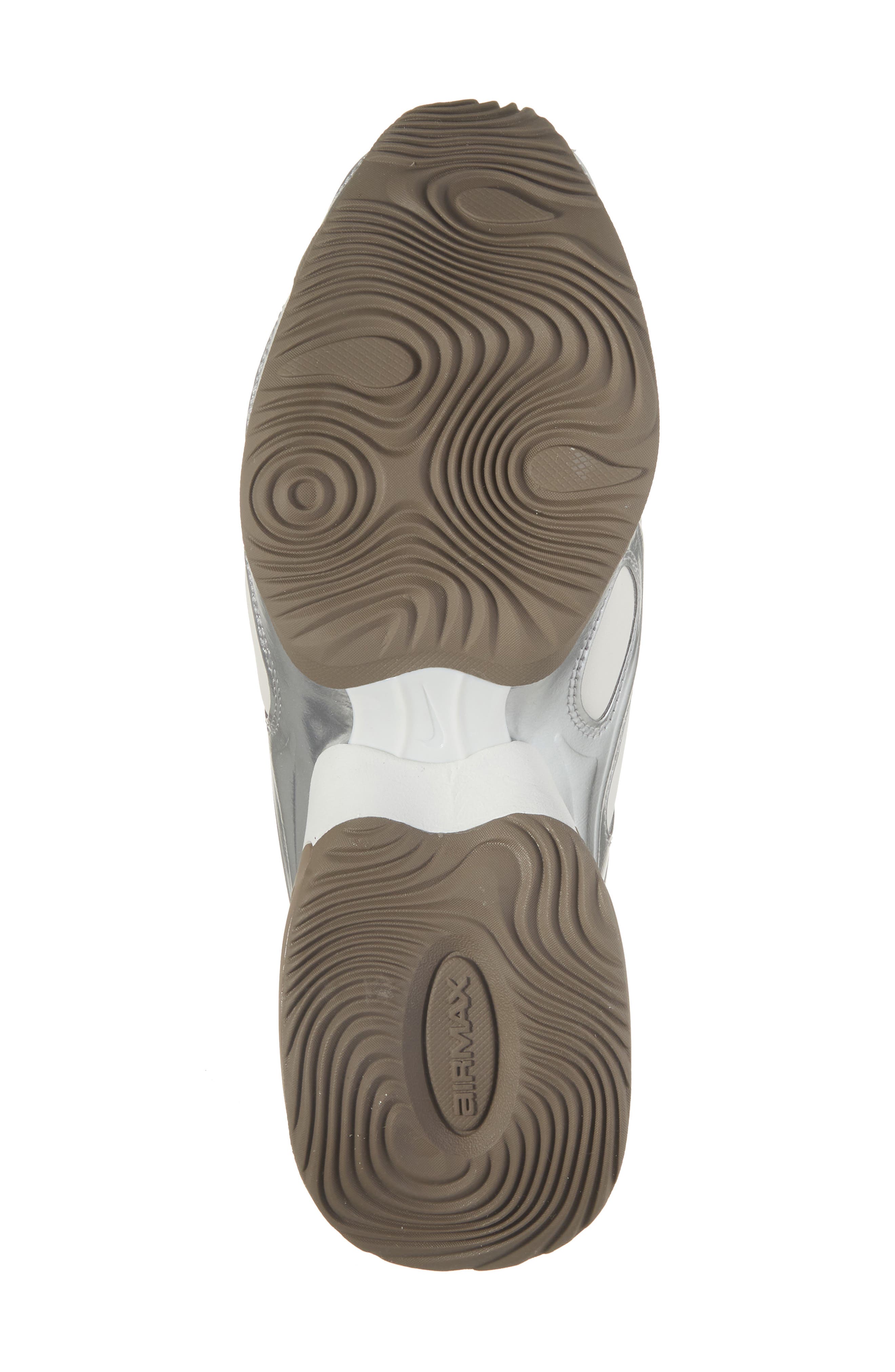 Nike Air Max Muse Sneaker, Alternate, color, Silver/ Mink Brown-Sail