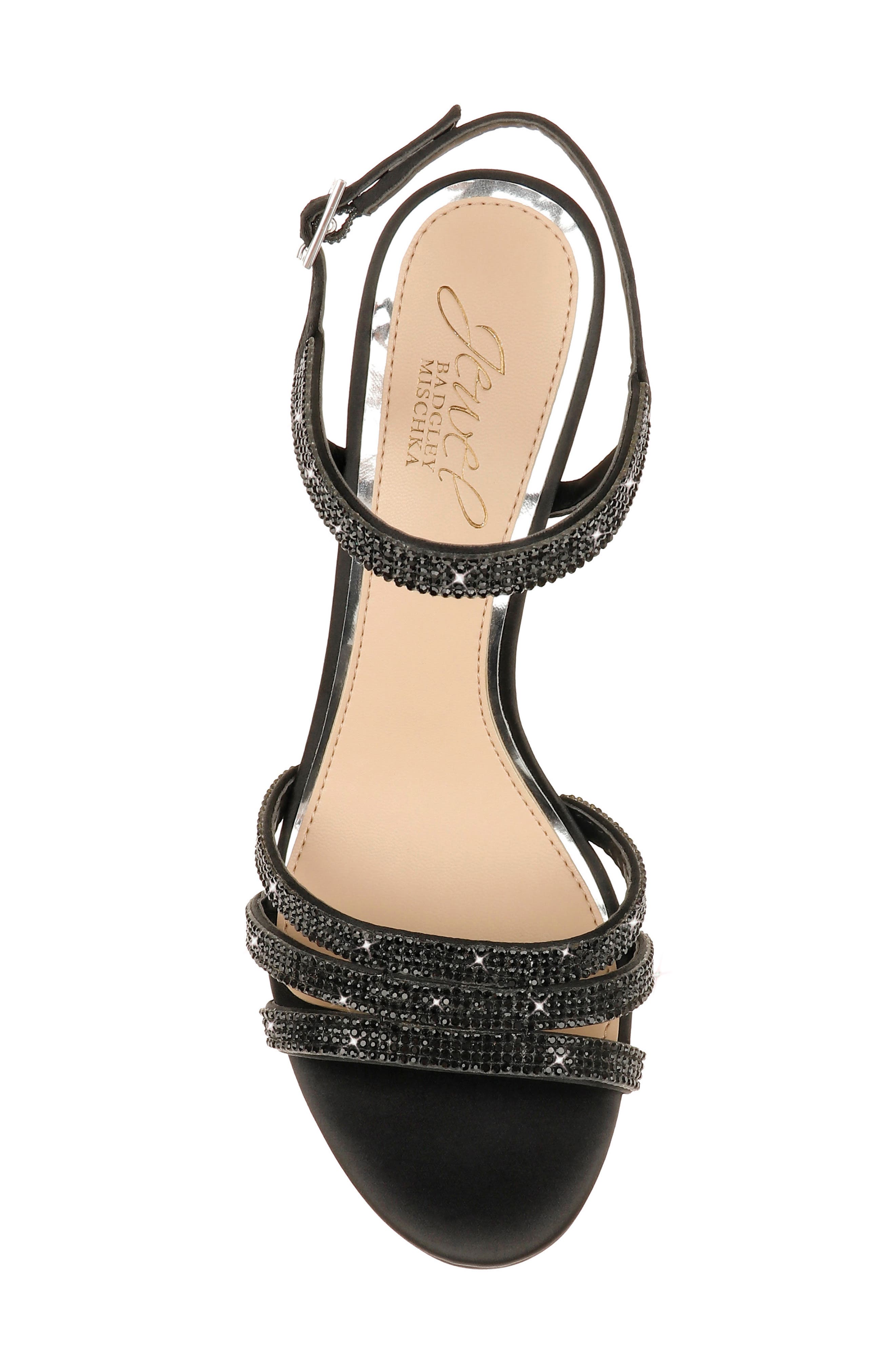 Jewel Badgley Mischka Brighton Sandal, Alternate, color, 