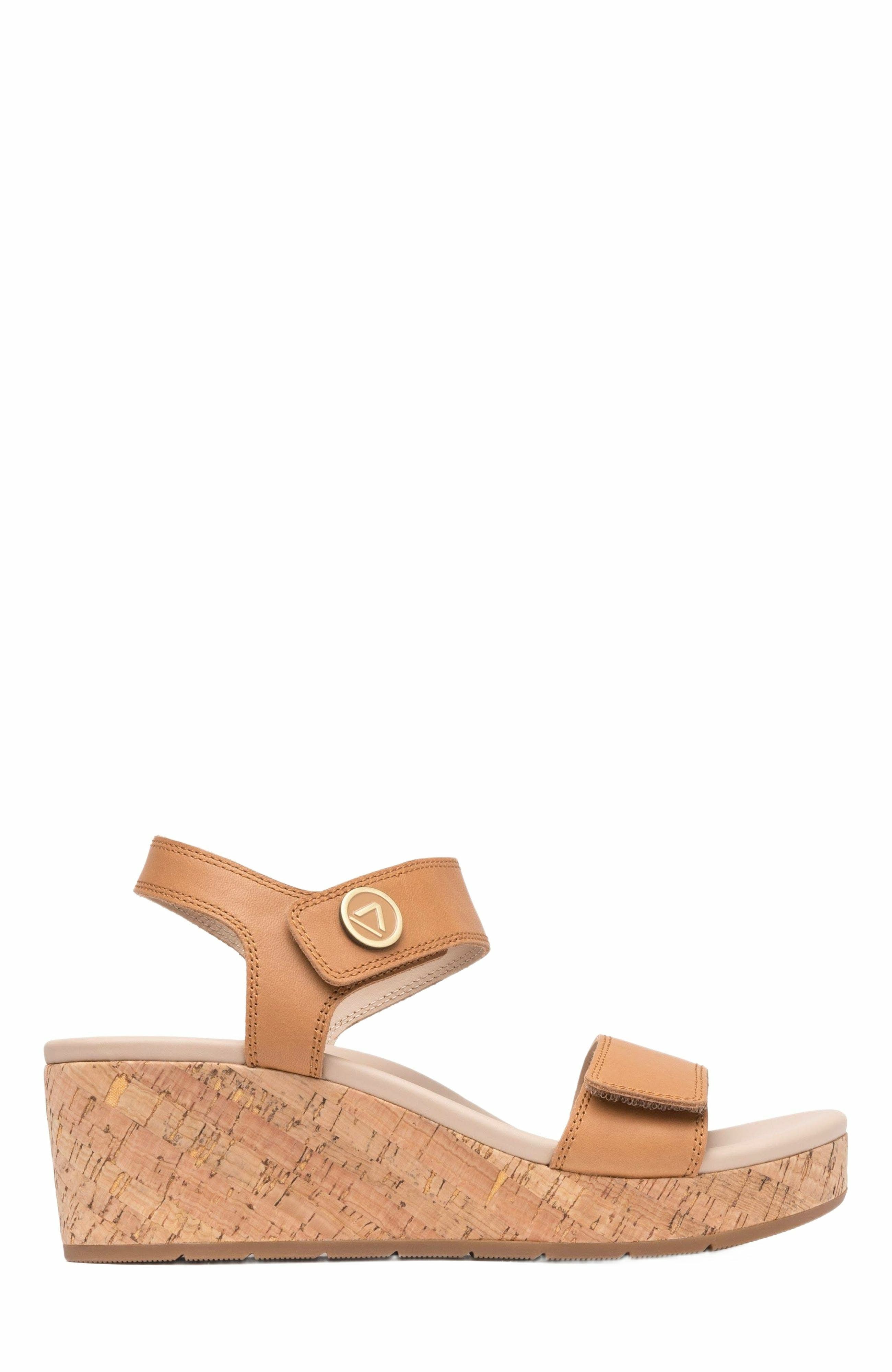 Riviera Strap Sandal, Alternate, color, Almond - Regular