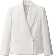 MANGO Oversize Double Breasted Blazer