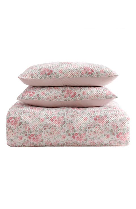 Floral Quartet Bonus Comforter & Sheet Set