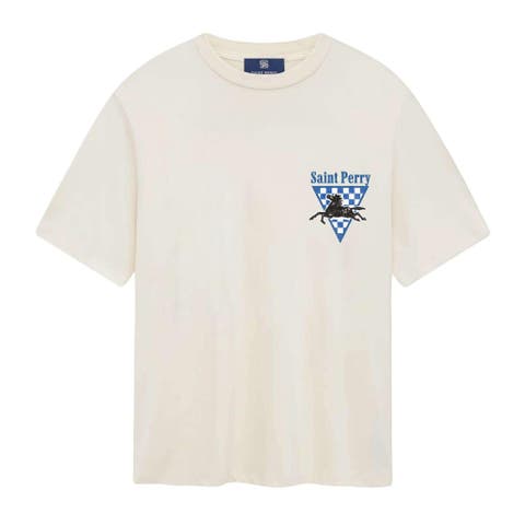 Horse Power Ferrari Tee Off-white